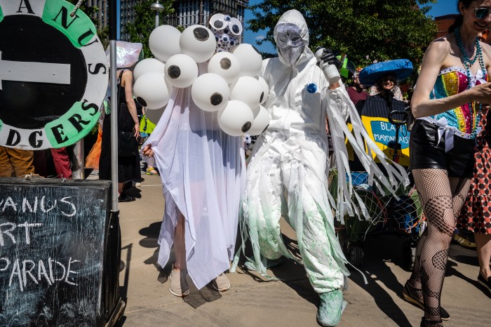 sea creature costume gowanus art parade