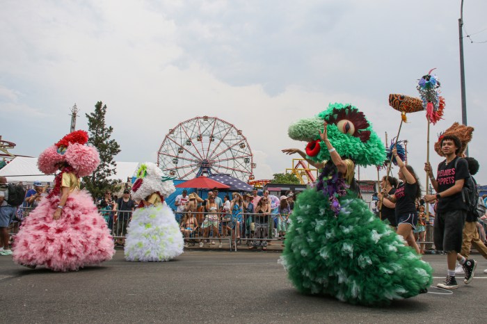 pleiades puppets mermaid parade
