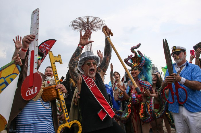 Dick Zigun mermaid parade