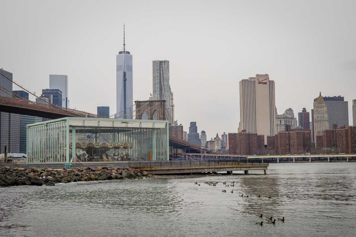 Brooklyn Bridge Park remains