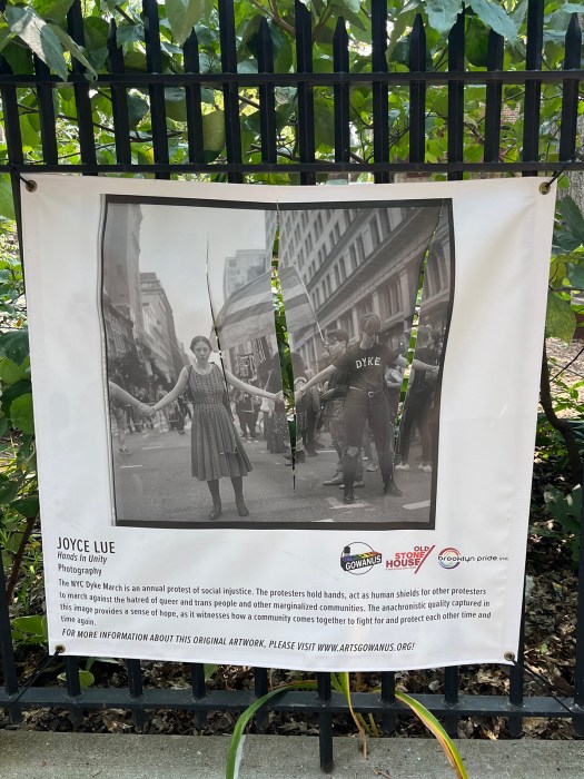 vandalized artwork