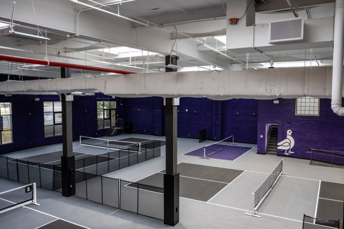 PKLYN pickleball courts