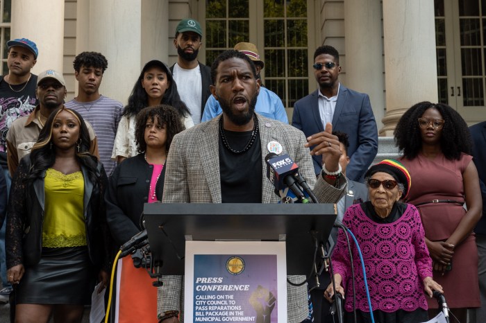 jumaane williams at slavery reparations conference