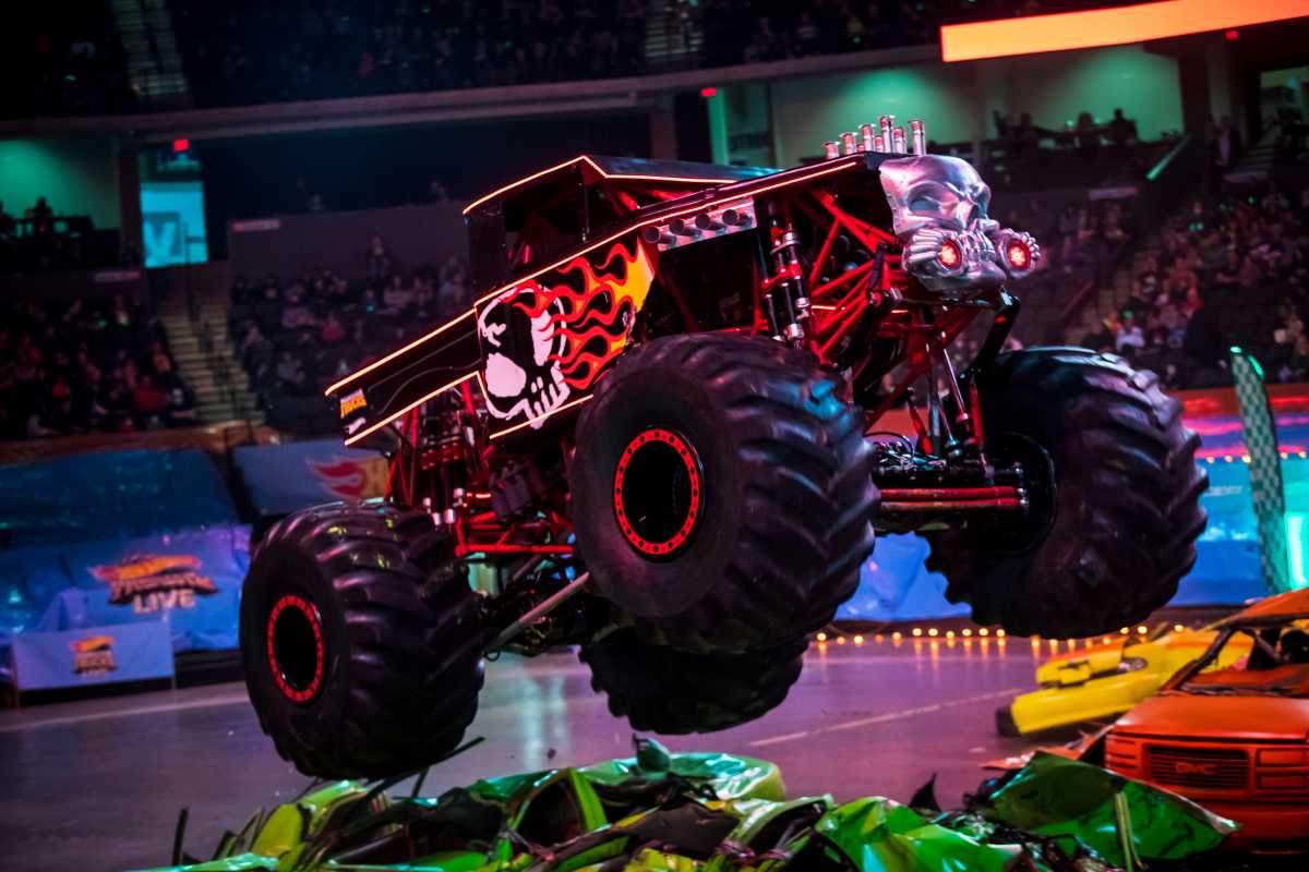 monster truck at hot wheels barclays center