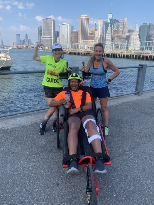 Lewis said he's most excited to show others that he's able to achieve his goals even as a stroke victim.