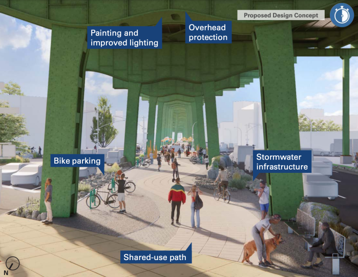 BQE walkway proposal