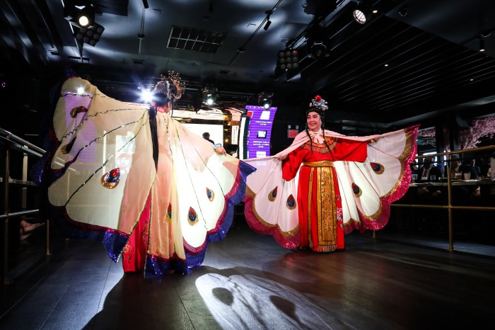 women dance and sing at your highness grandmoter 