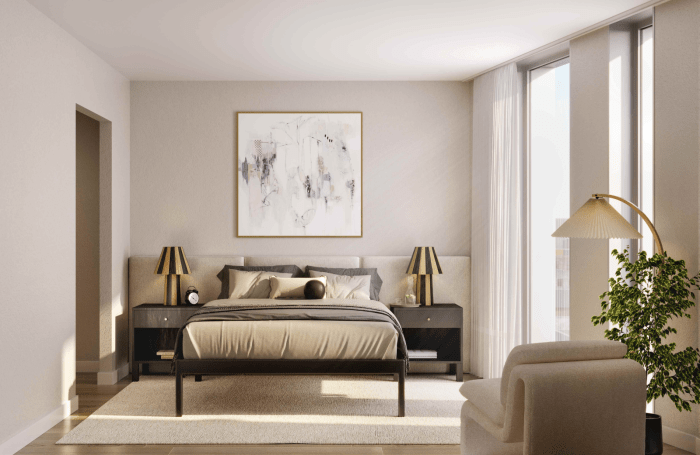 union channel apartments bedroom