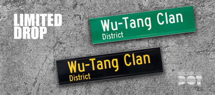 Wu-Tang Clan street signs