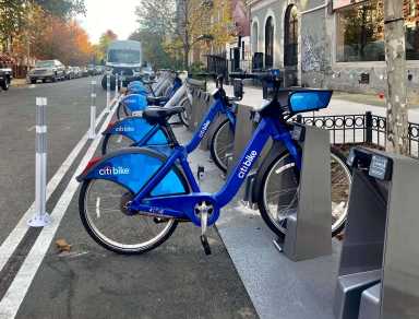 citi bikes in bed-stuy