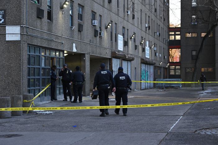 scene of east flatbush shooting