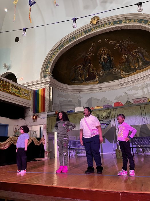 planting a seed rehearsal at el puente