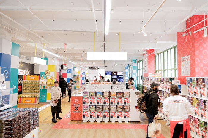 Bandai Namco hosted a preview of its new store in Japan Village at Industry City.