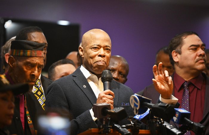 adams defends self at ocean hill church