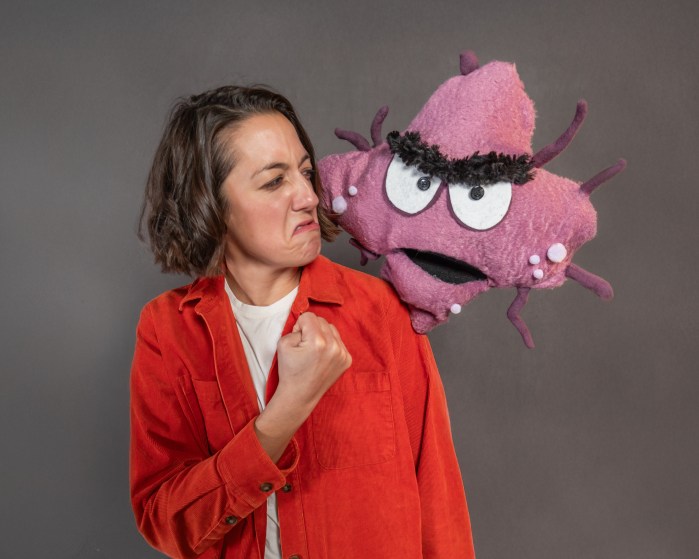 cancer cell puppet