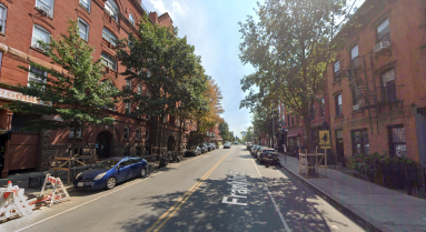 greenpoint scene of e-bike accident
