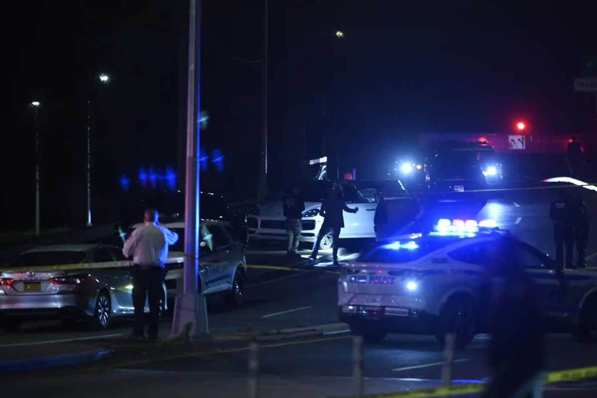 scene of fatal police shooting in Canarsie
